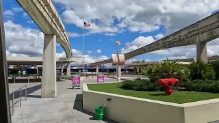 Magic Kingdom Parking Lot Tram in 4K