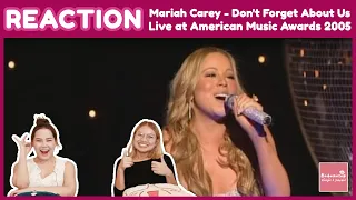 THAI REACTION Mariah Carey - Don't Forget About Us | Live at American Music Awards 2005 #บ้าบอคอแตก