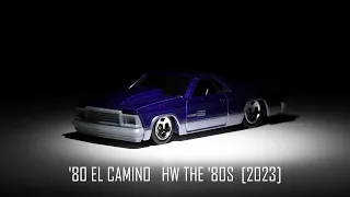Hot Wheels '80 El Camino HW: The '80s [2023]