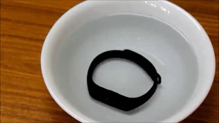 Teste prova d'água Xiaomi Mi Band 2