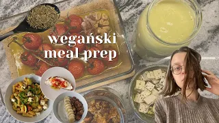 Prosty i szybki WEGAŃSKI MEAL PREP 🌱 inflacyjne przepisy 💸