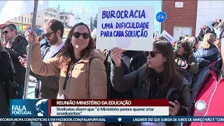 Reunião entre professores e Governo sem conclusões