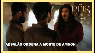 Absalão ordena que seus homens matem Amnon | NOVELA REIS