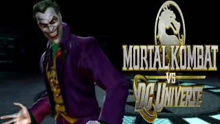 Mortal Kombat Vs DC Universe - The Joker Playthrough - Very Hard (MK Universe)