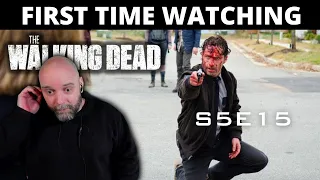 "Me? You mean me?" *THE WALKING DEAD S5E15* (Try) - FIRST TIME WATCHING - REACTION