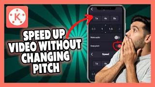 Increase video speed without changing pitch 2022  / How to speed up video in Kinemaster