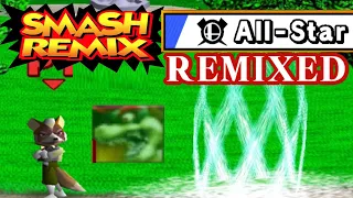 Smash Remix (Ultimate Textures) - All Star Mode Remixed with Fox