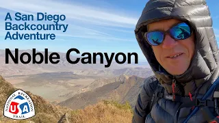 Noble Canyon Trail - Cactus, Blood, Snow, and WInd - HikingGuy.com