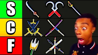 Ranking EVERY Sword Before Update 20 in Blox Fruits...
