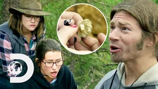 Brown Family Dive Into An Unexplored Cave To Find Gold! | Alaskan Bush People