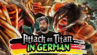 Learn German with anime: Attack on Titan theme song lyrics translated and meaning breakdown!