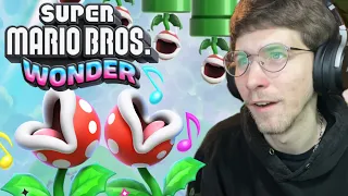 THE PIRANHA PLANTS ARE SINGING! First time playing Super Mario Bros. Wonder!