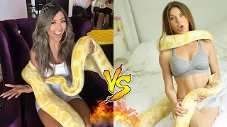 Amanda Cerny Vs LianeV Instagram Videos | Who is the Winner?