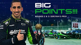 RACE HIGHLIGHTS - Diriyah E-Prix: Round 2 & 3 | Season 9