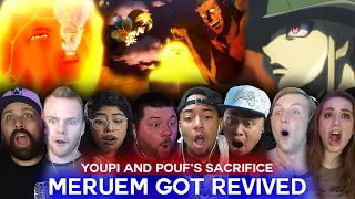 Pouf and Youpi revives Meruem | HxH Ep 128 Reaction Highlights