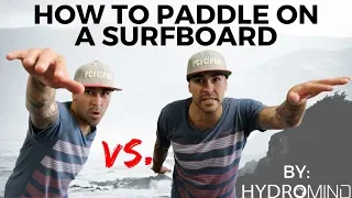 How To Paddle On A Surfboard (The 2 Strokes You Need)