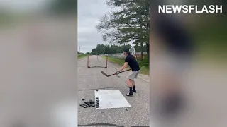 Social Media Ice Hockey Sensation Blows Peoples Minds With Incredible Trick Shots And Crazy Skills