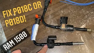 P018C / P018D 2016 RAM 1500 - Fuel Pressure Sensor Swap