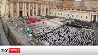 Pope Benedict's historic funeral led by Pope Francis