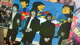 ♫ The Beatles a party for the Beatles cartoon series at the TVC studios, 1965