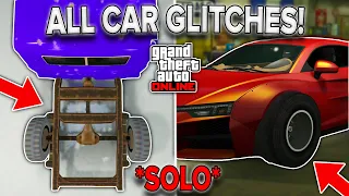 *SOLO* All Working Car Glitches in GTA 5 Online 1.67! (Invisible Parts, F1/Benny's Wheels & More!)