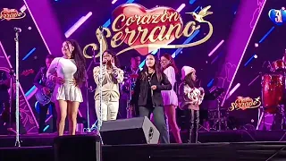 Corazón Serrano en el aniversario de Socabaya 2024. ñinas siguiendo los pasos de Milagros Diaz