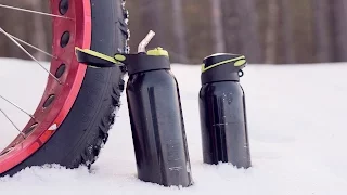 Удобный спортивный термос для велосипеда. Из чего пить зимой во время заезда?