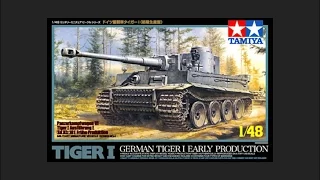 Tamiya 1/48 Tiger I Early Production Scale Model Review