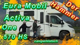 Eura Mobil Activa One 570 HS 💥 wirklich der Hammer ? 💥 Wohnmobil Test / Review
