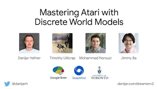 Mastering Atari with Discrete World Models