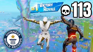 113 Elimination Duo vs Squads Wins Full Gameplay (Fortnite Chapter 3 Season 4)