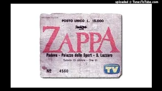 Frank Zappa - Alien Orifice, Pallazzo dello Sport, San Lazzaro, Padova, Italy, October 13, 1984