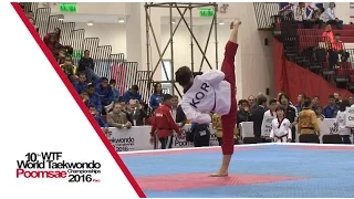 Cadet Individual Female Final | Huiyue ZHANG (CHN) vs Yu-ha KIM (KOR)