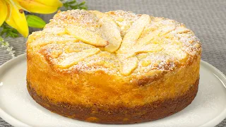 The famous German apple cake that's driving the world crazy! Cake that melts in your mouth!