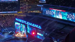 The Rock WrestleMania 40 Entrance