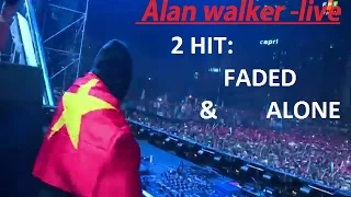 Alan Walker- HIT: AlONE & FADED,  Live Ravolution Music Festival.8/12/2016,VIETNAM