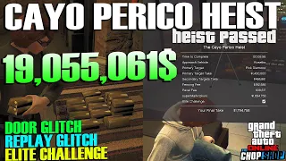 *After New Patch* Best Method To Get More Money in GTA Online Cayo Perico Heist Replay Glitch