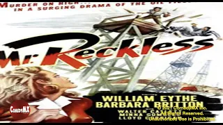 Mr Reckless (1948) | Full Movie | William Eythe | Barbara Britton | Walter Catlett