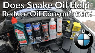 Can Snake Oil Products Help Reduce Oil Consumption? We Test Seafoam, Liqui Moly, Atomex and More!