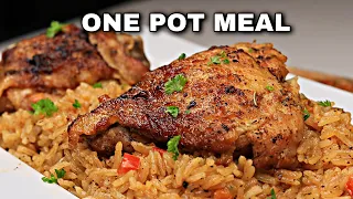 You’ll Never Make Chicken and Rice Any Other Way | One Pot Chicken And Rice Recipe