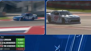 FINAL ROUND QUALIFYING FINISH(NEW TRACK RECORD) - 2024 FOCUSED HEALTH 250 NASCAR XFINITY SERIES COTA