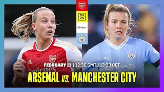 Arsenal vs. Manchester City | Adobe Women's FA Cup Fifth Round Full Match