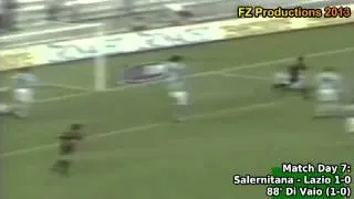 Serie A 1998-1999, day 7 Salernitana - Lazio 1-0 (Di Vaio goal)