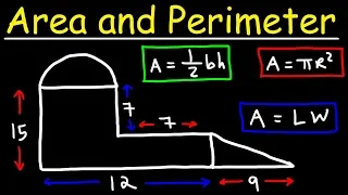 Area and Perimeter of Irregular Shapes - Tons of Examples!