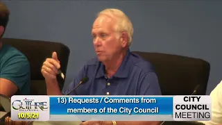 City Council Meeting (October 5, 2021)