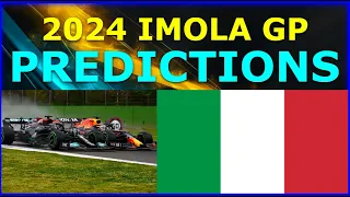 F1 2024 Imola GP PREDICTIONS