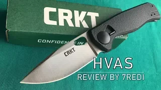 CRKT HVAS Review - Danish Field Strip Folder!