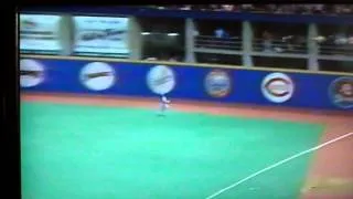 1985 Braves at Cardinals Vince Coleman inside the park homer