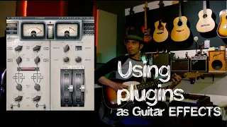Using Waves Abbey Road plugins as guitar pedals!