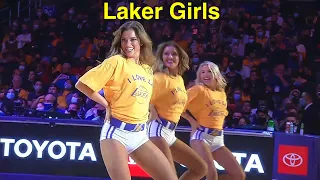 Laker Girls (Los Angeles Lakers Dancers) - NBA Dancers - 12/23/2021 4h QTR dance performance